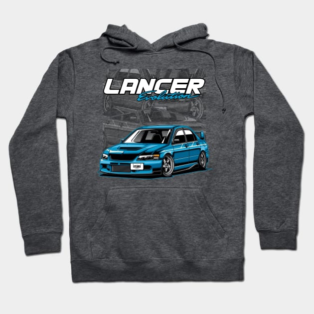 Lancer Evolution 7 Hoodie by cturs